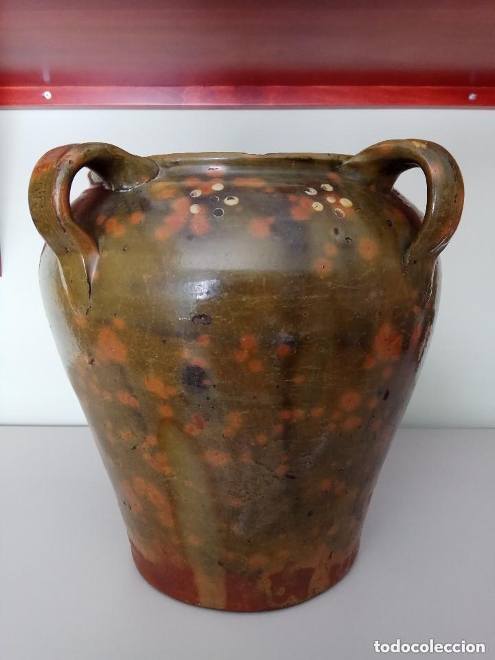 Antig&uuml;edades: Antigua orza de adobo de Codos (Zaragoza) - Foto 1