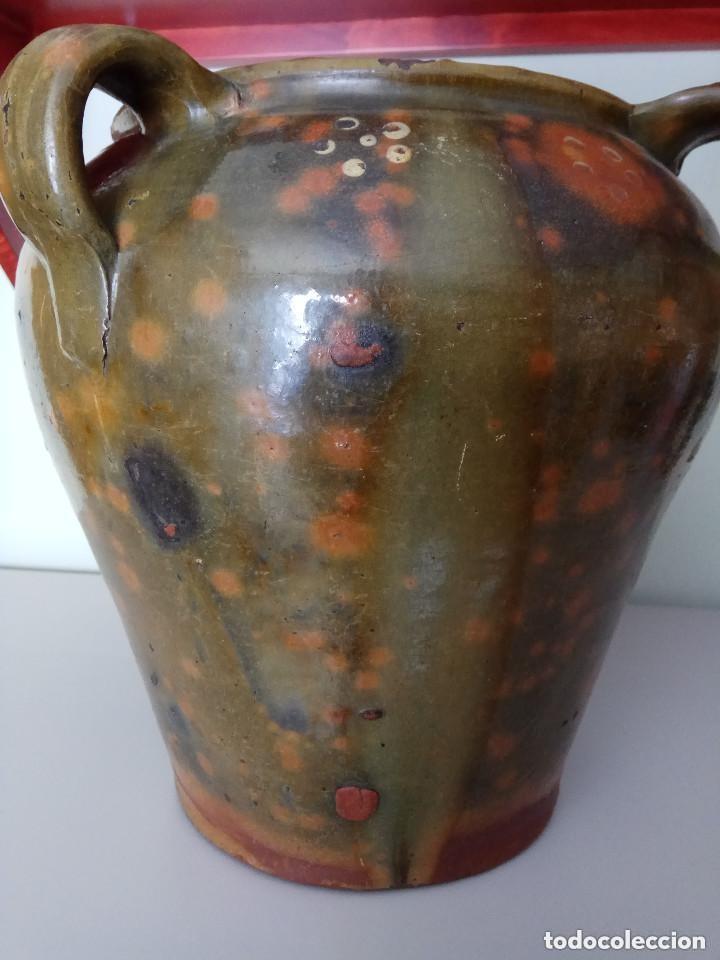 Antig&uuml;edades: Antigua orza de adobo de Codos (Zaragoza) - Foto 3