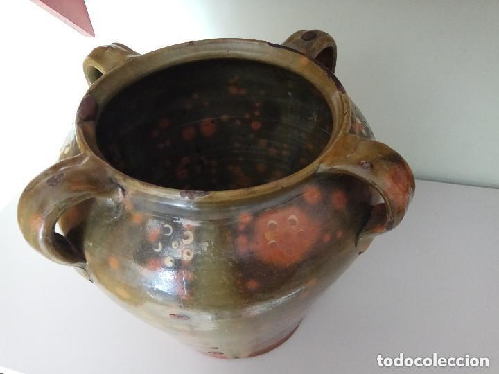 Antig&uuml;edades: Antigua orza de adobo de Codos (Zaragoza) - Foto 4