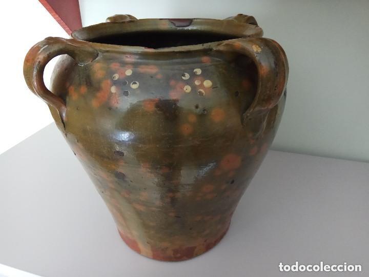 Antig&uuml;edades: Antigua orza de adobo de Codos (Zaragoza) - Foto 5