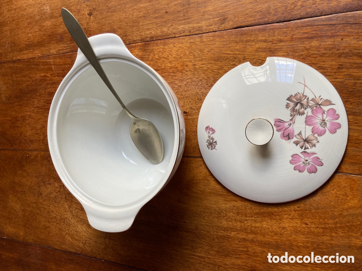 Antig&uuml;edades: Sopera porcelana Santander - Foto 3