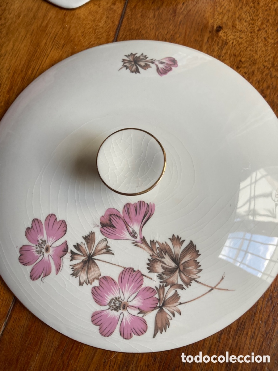 Antig&uuml;edades: Sopera porcelana Santander - Foto 6