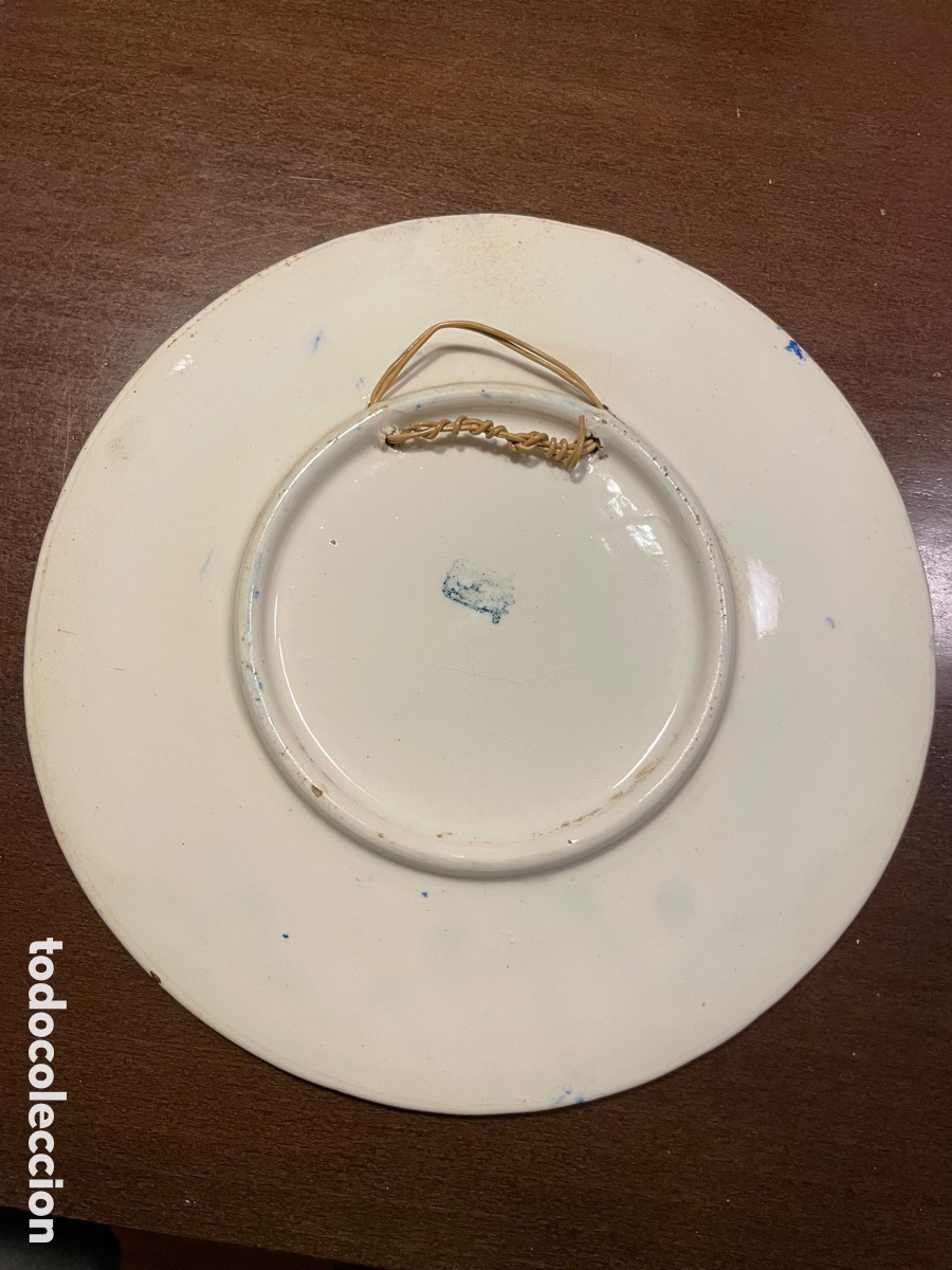 Antig&uuml;edades: Plato cer&aacute;mica alemana - Foto 3