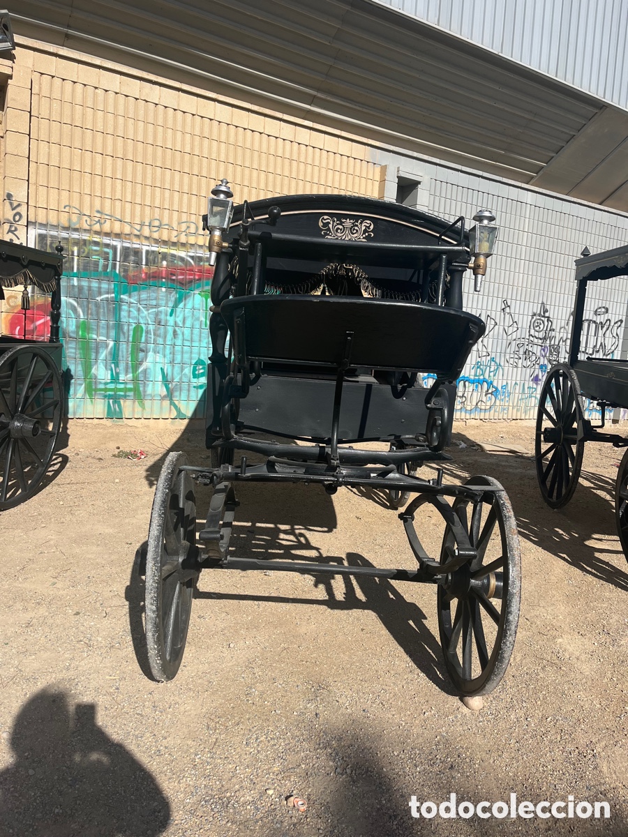 Antig&uuml;edades: Carruaje f&uacute;nebre restaurado - Foto 2