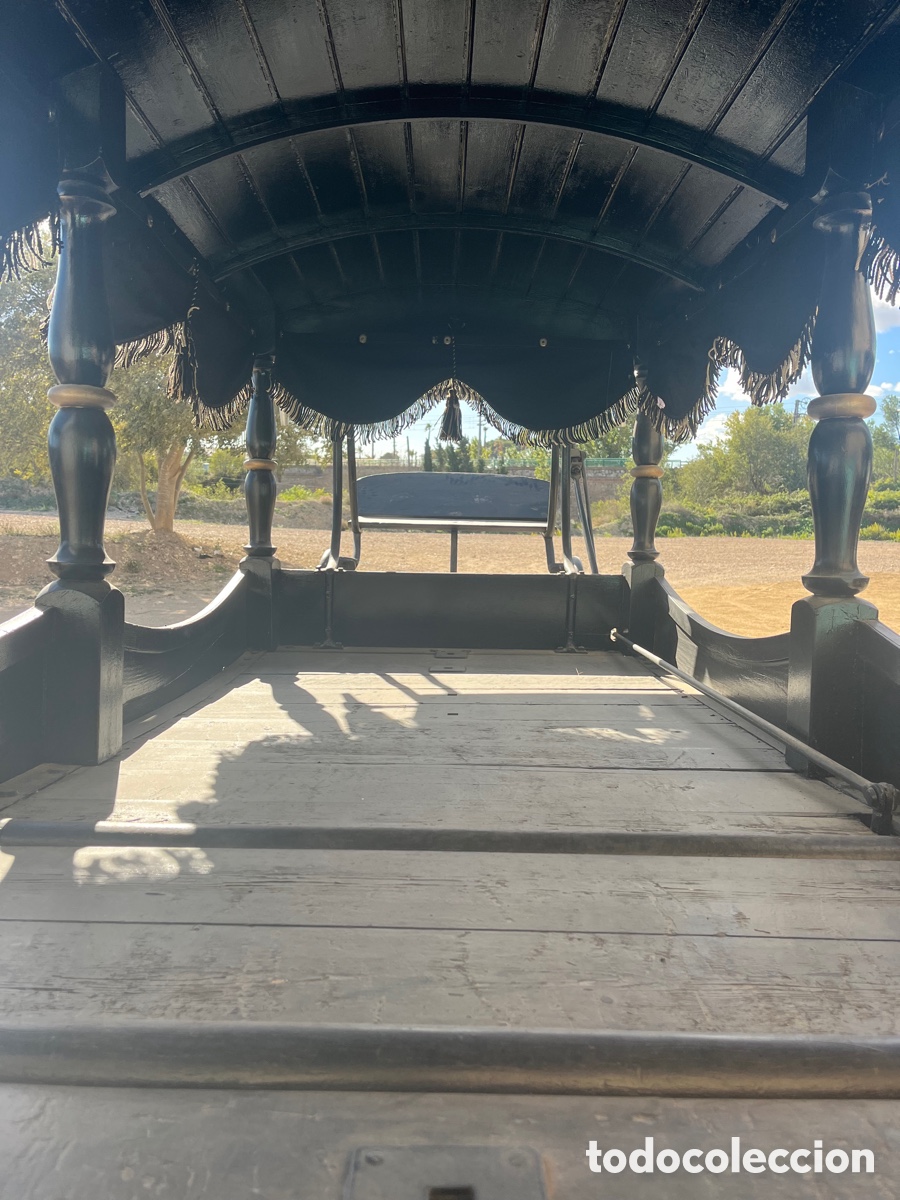 Antig&uuml;edades: Carruaje f&uacute;nebre restaurado - Foto 4