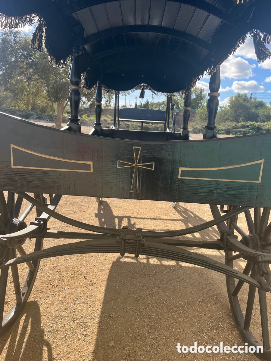 Antig&uuml;edades: Carruaje f&uacute;nebre restaurado - Foto 5