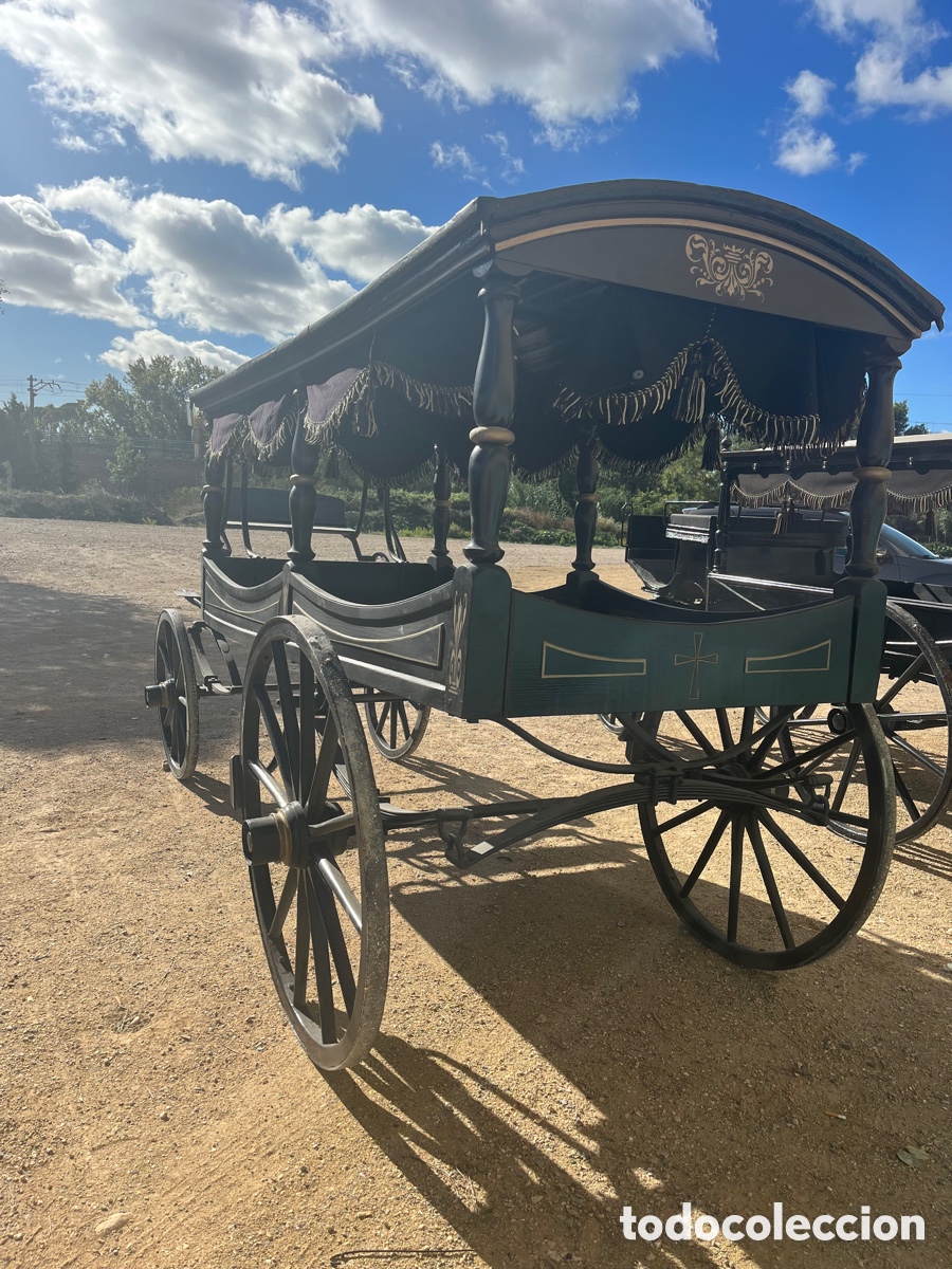 Antig&uuml;edades: Carruaje f&uacute;nebre restaurado - Foto 6