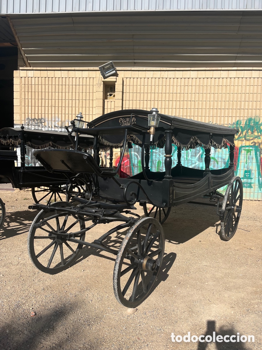 Antig&uuml;edades: Carruaje f&uacute;nebre restaurado - Foto 7