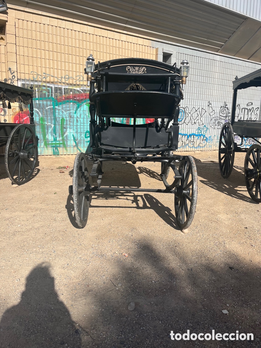 Antig&uuml;edades: Carruaje f&uacute;nebre restaurado - Foto 8
