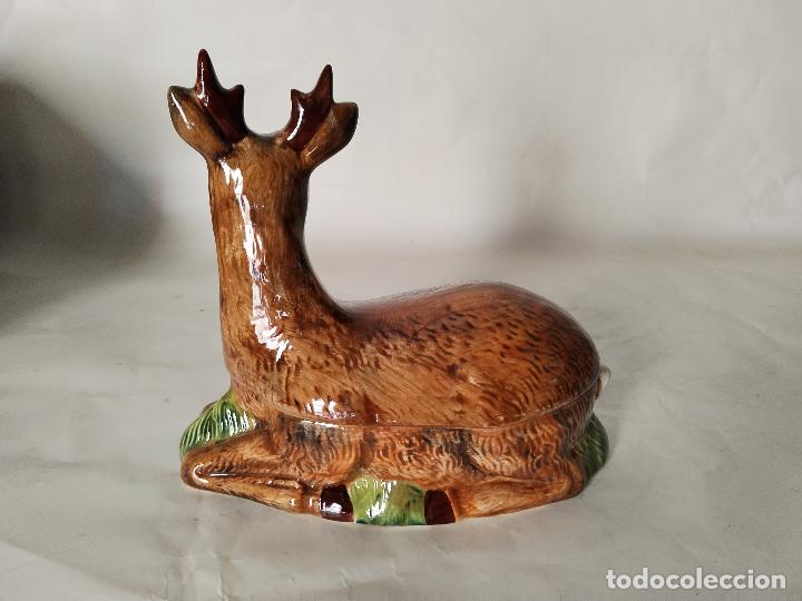 Antig&uuml;edades: terrina cierva de michel caugant - Foto 4