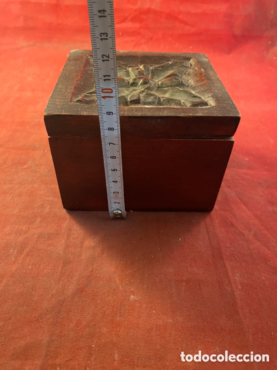 Antig&uuml;edades: Caja de madera - Foto 5