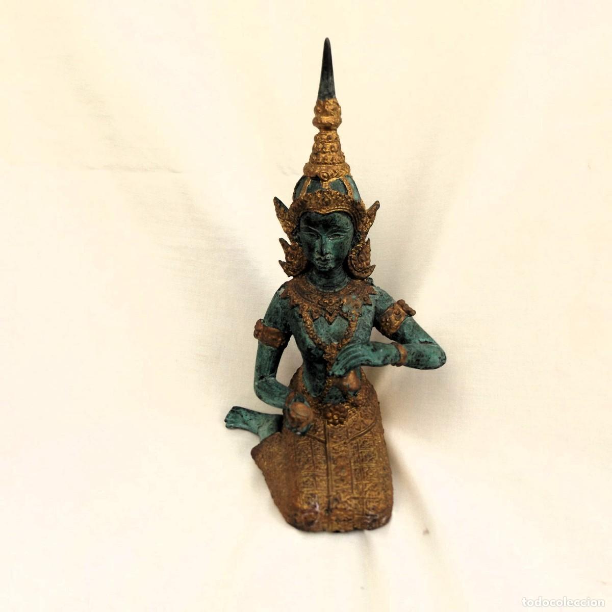 Antig&uuml;edades: figura de bronce - Foto 1