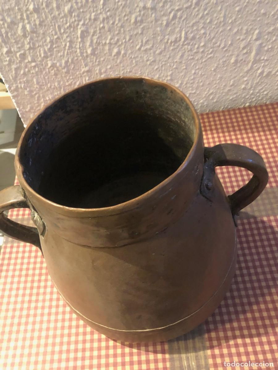 Antig&uuml;edades: CALDERA DE COBRE ANTIGUA - Foto 3