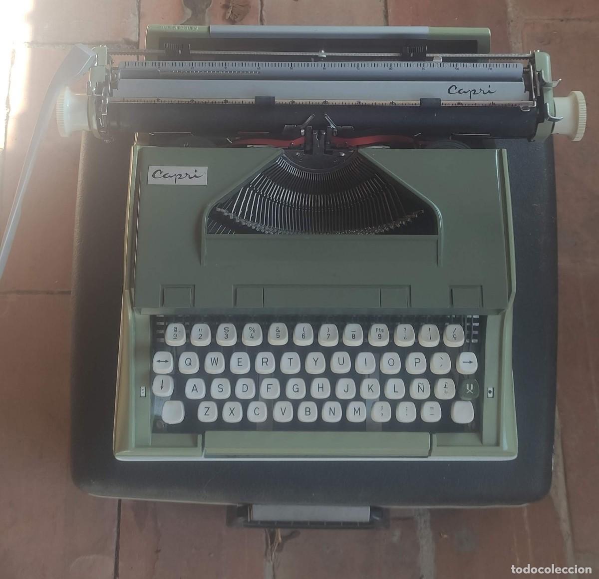 Antig&uuml;edades: MAQUINA DE ESCRIBIR CAPRI - Foto 3