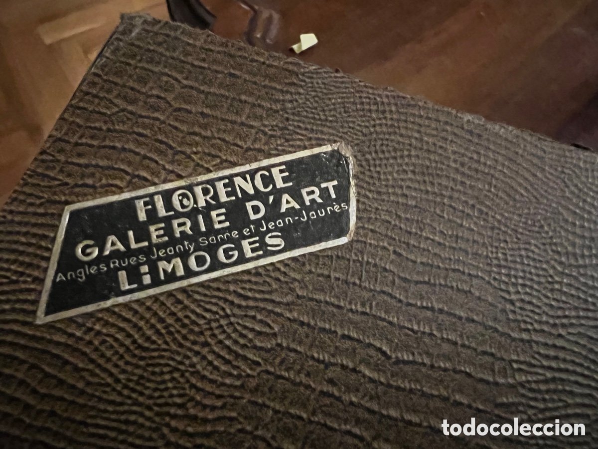 Antig&uuml;edades: juego de cafe limoges - Foto 1