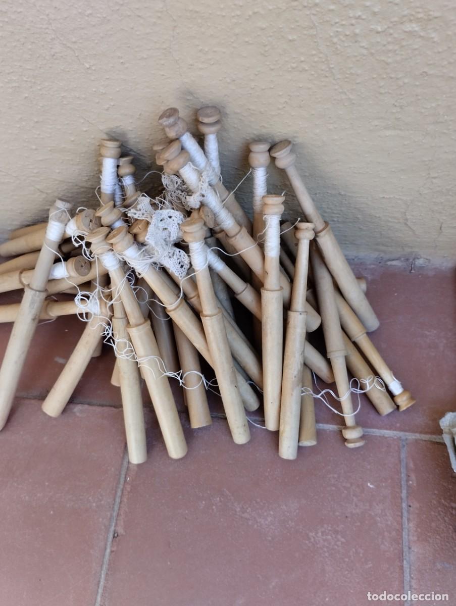 Antig&uuml;edades: Palillos de bolillo. - Foto 1