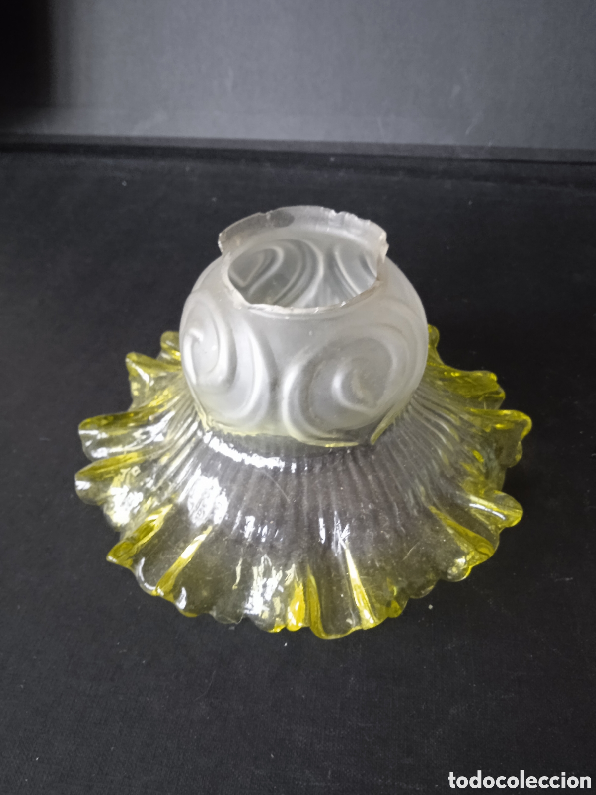 Antig&uuml;edades: TULIPA DE CRISTAL ANTIGUA - Foto 1