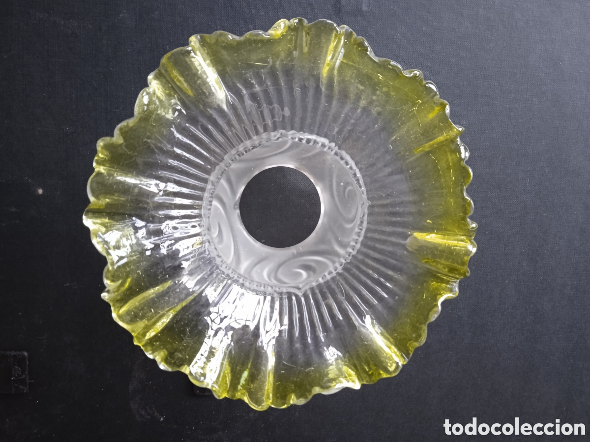 Antig&uuml;edades: TULIPA DE CRISTAL ANTIGUA - Foto 2