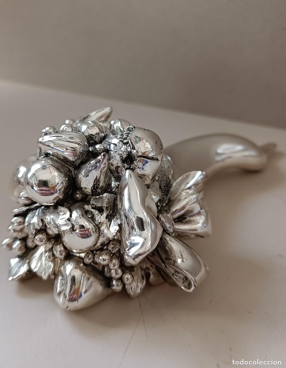 Antig&uuml;edades: Gran Cornucopia Laminado Plata - Foto 2