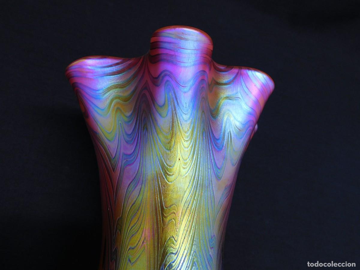 Antig&uuml;edades: JARR&Oacute;N CRISTAL OPALESCENTE - Foto 9