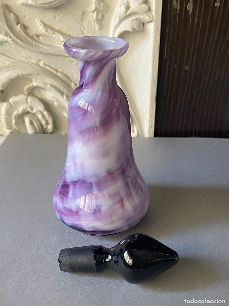 Antig&uuml;edades: 163- Perfumero de opalina. 16 cm. 1.920. - Foto 2