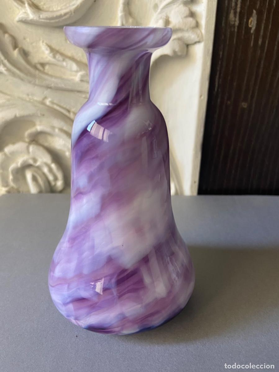 Antig&uuml;edades: 163- Perfumero de opalina. 16 cm. 1.920. - Foto 3