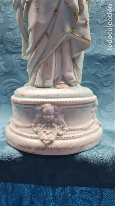 Antig&uuml;edades: VIRGEN SAGRADO CORAZ&Oacute;N - Foto 3