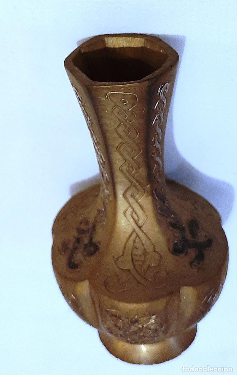 Antig&uuml;edades: Peque&ntilde;o jarr&oacute;n en bronce labrado - Foto 7