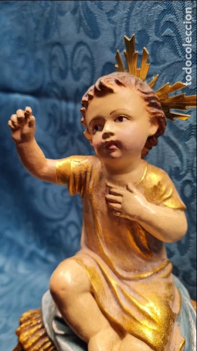 Antig&uuml;edades: NI&Ntilde;O JES&Uacute;S SENTADO - Foto 2