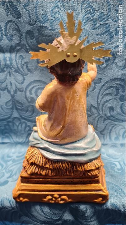 Antig&uuml;edades: NI&Ntilde;O JES&Uacute;S SENTADO - Foto 4