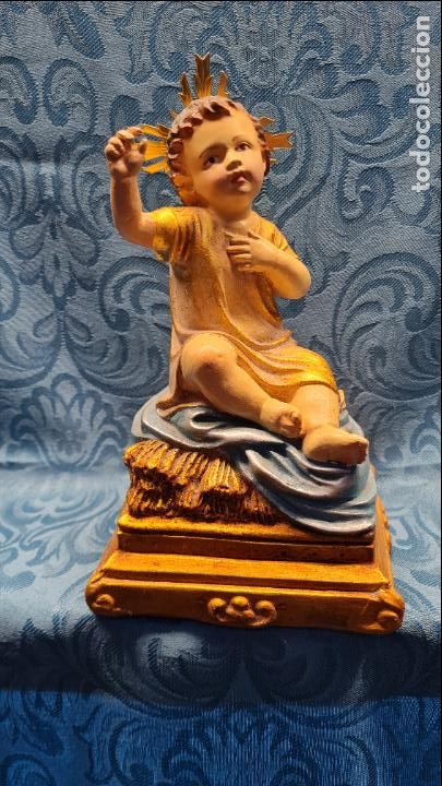 Antig&uuml;edades: NI&Ntilde;O JES&Uacute;S SENTADO - Foto 1