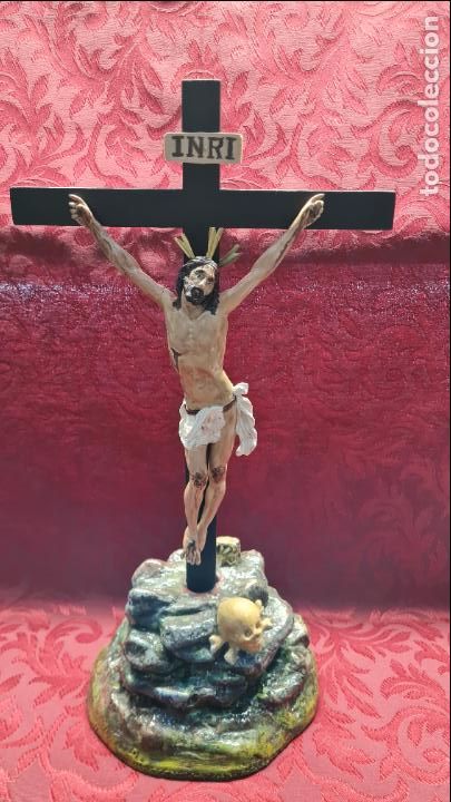 Antig&uuml;edades: CRUCIFICADO TALLA - Foto 1