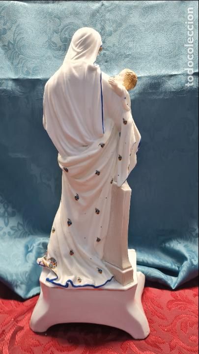 Antig&uuml;edades: VIRGEN CON NI&Ntilde;O EN BRAZOS - Foto 8