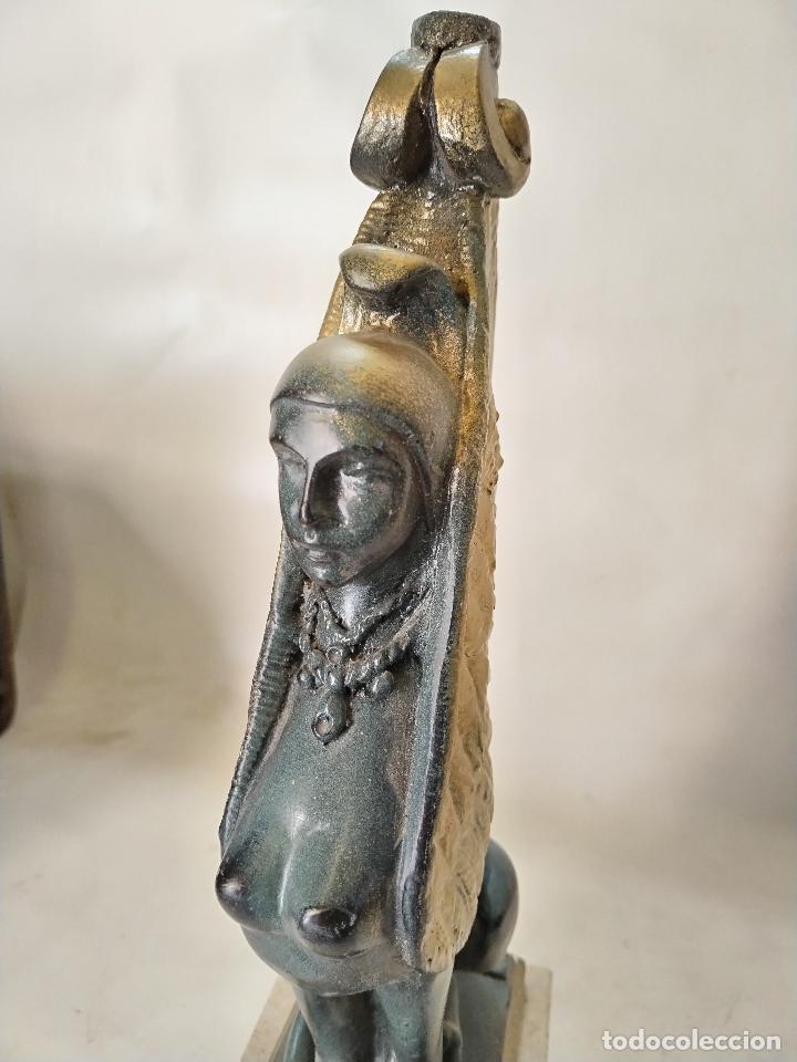 Antig&uuml;edades: esfinge ejipcia figura de romeral - Foto 2