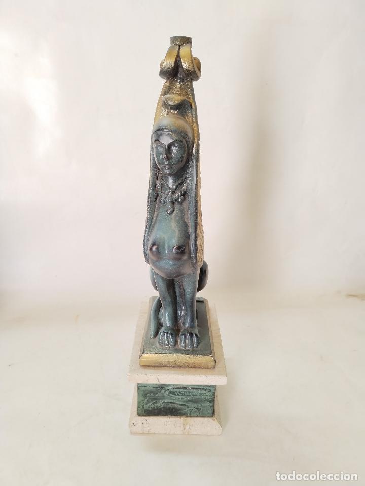 Antig&uuml;edades: esfinge ejipcia figura de romeral - Foto 5