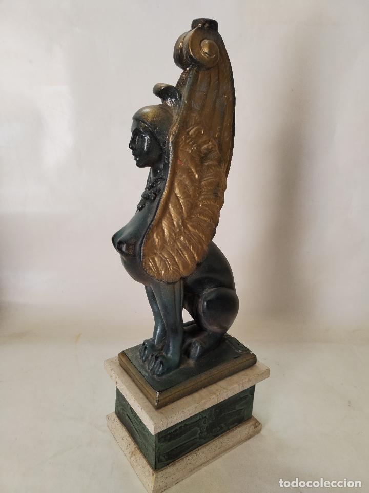 Antig&uuml;edades: esfinge ejipcia figura de romeral - Foto 1