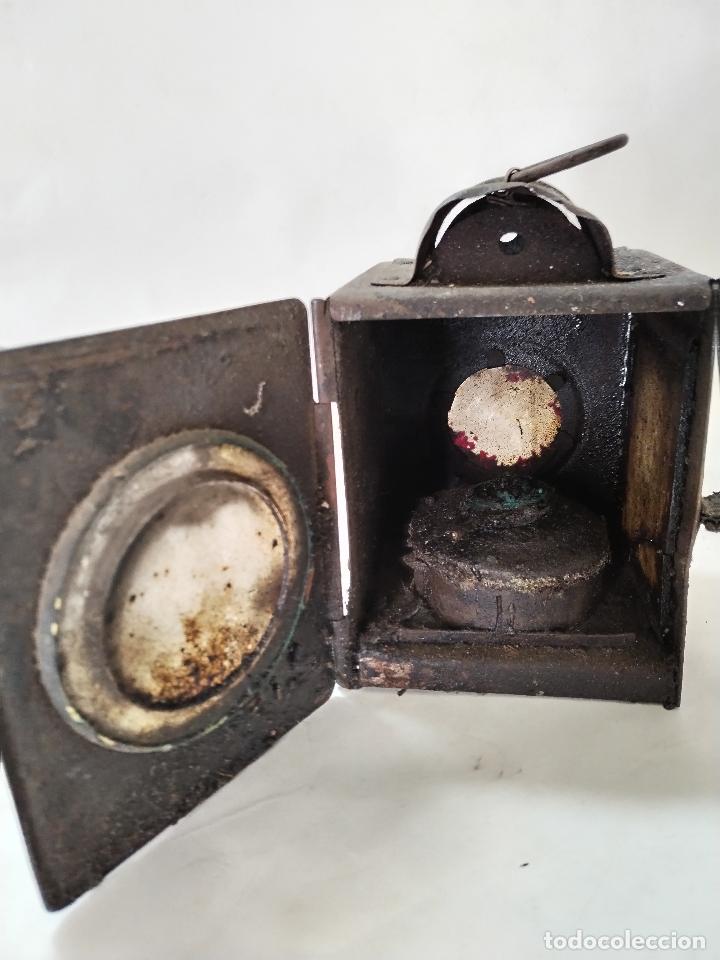 Antig&uuml;edades: antiguo farol ferroviario - Foto 2