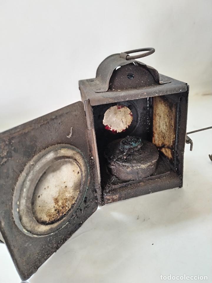 Antig&uuml;edades: antiguo farol ferroviario - Foto 6