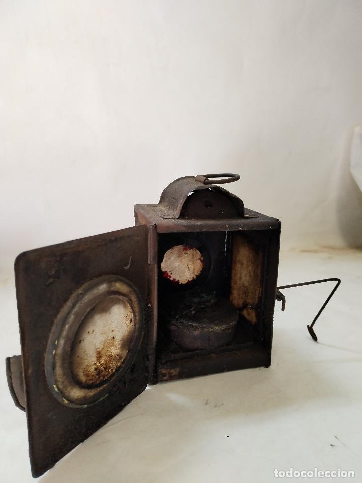 Antig&uuml;edades: antiguo farol ferroviario - Foto 7