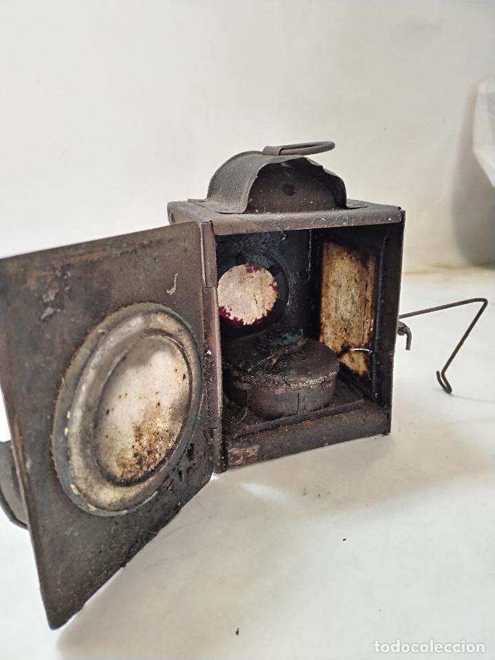 Antig&uuml;edades: antiguo farol ferroviario - Foto 8