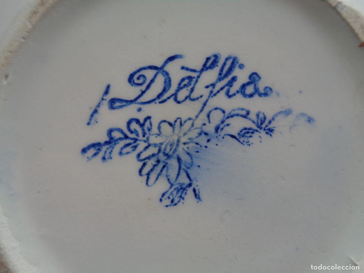 Antig&uuml;edades: JARRON DE PORCELANA DE DELFT - Foto 7