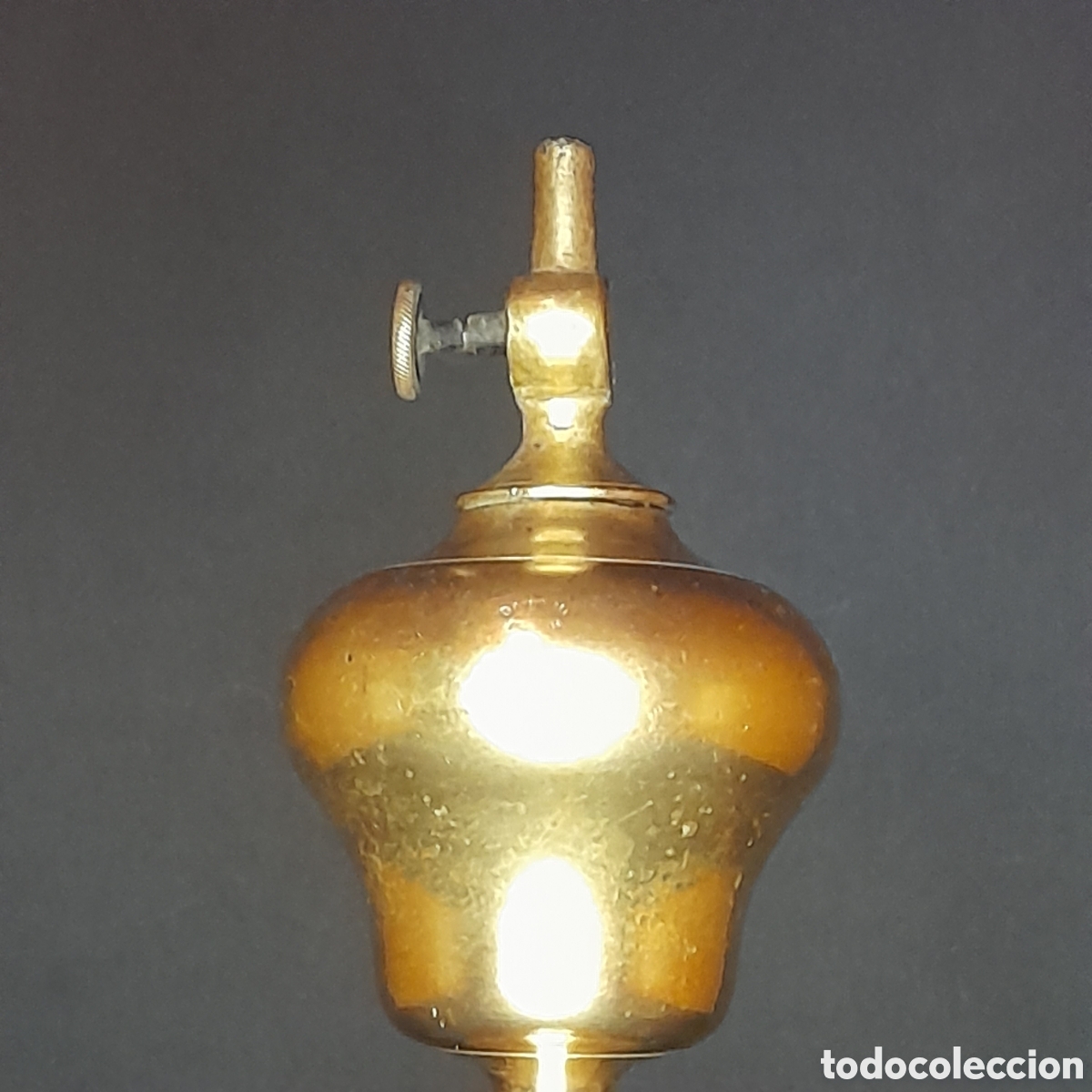 Antig&uuml;edades: Antiguo candil de gasolina. - Foto 5