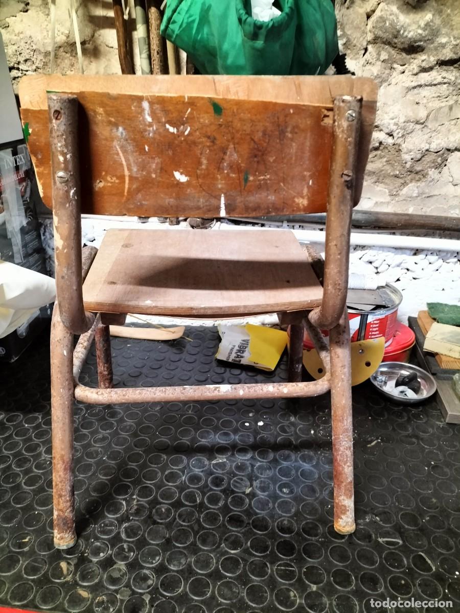 Antig&uuml;edades: silla peque&ntilde;a sin restaurar - Foto 3