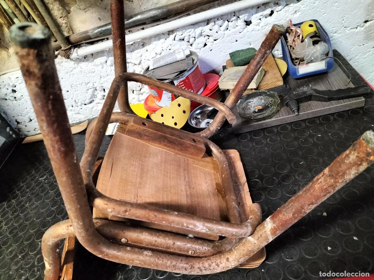 Antig&uuml;edades: silla peque&ntilde;a sin restaurar - Foto 7