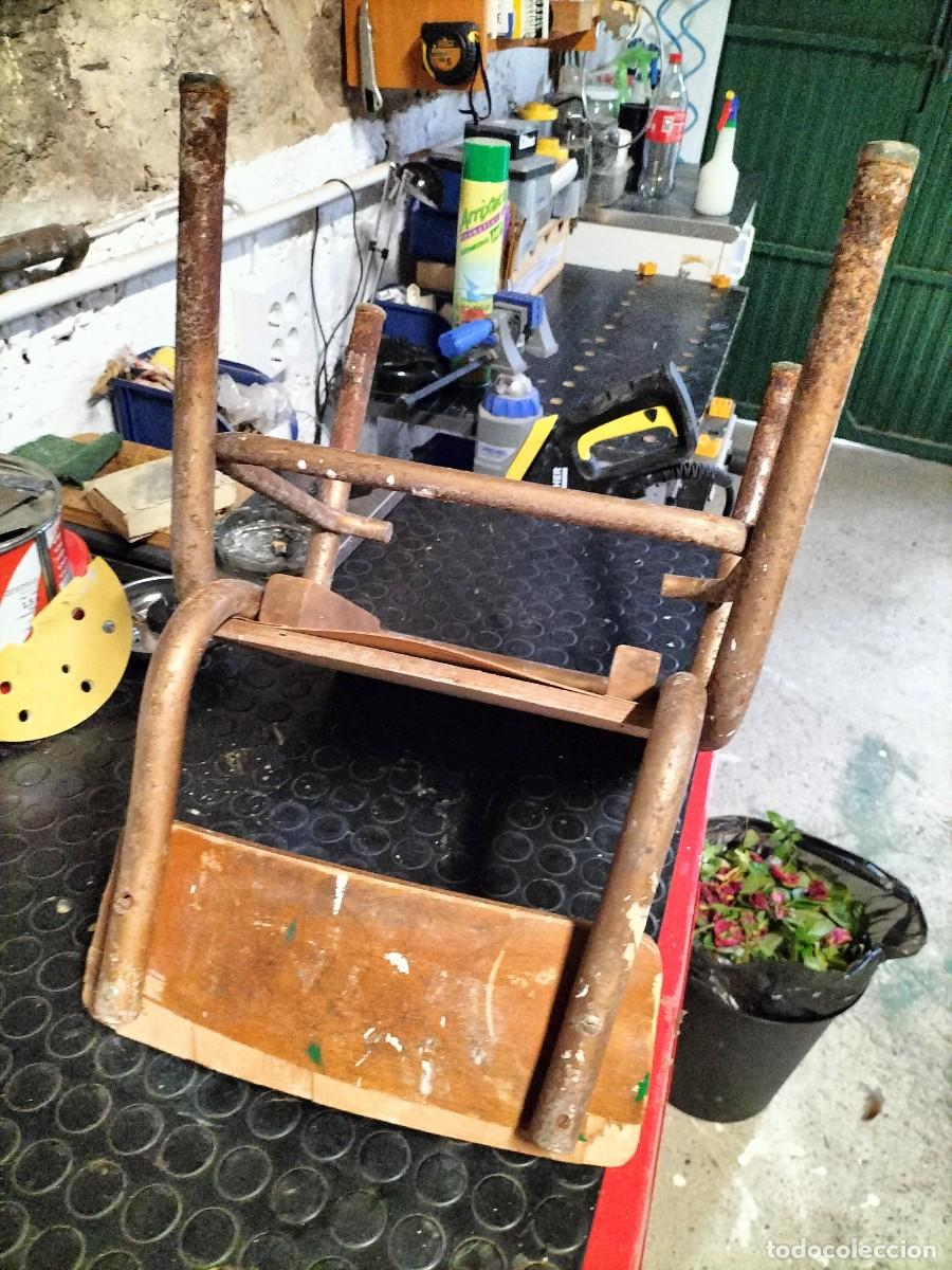 Antig&uuml;edades: silla peque&ntilde;a sin restaurar - Foto 8