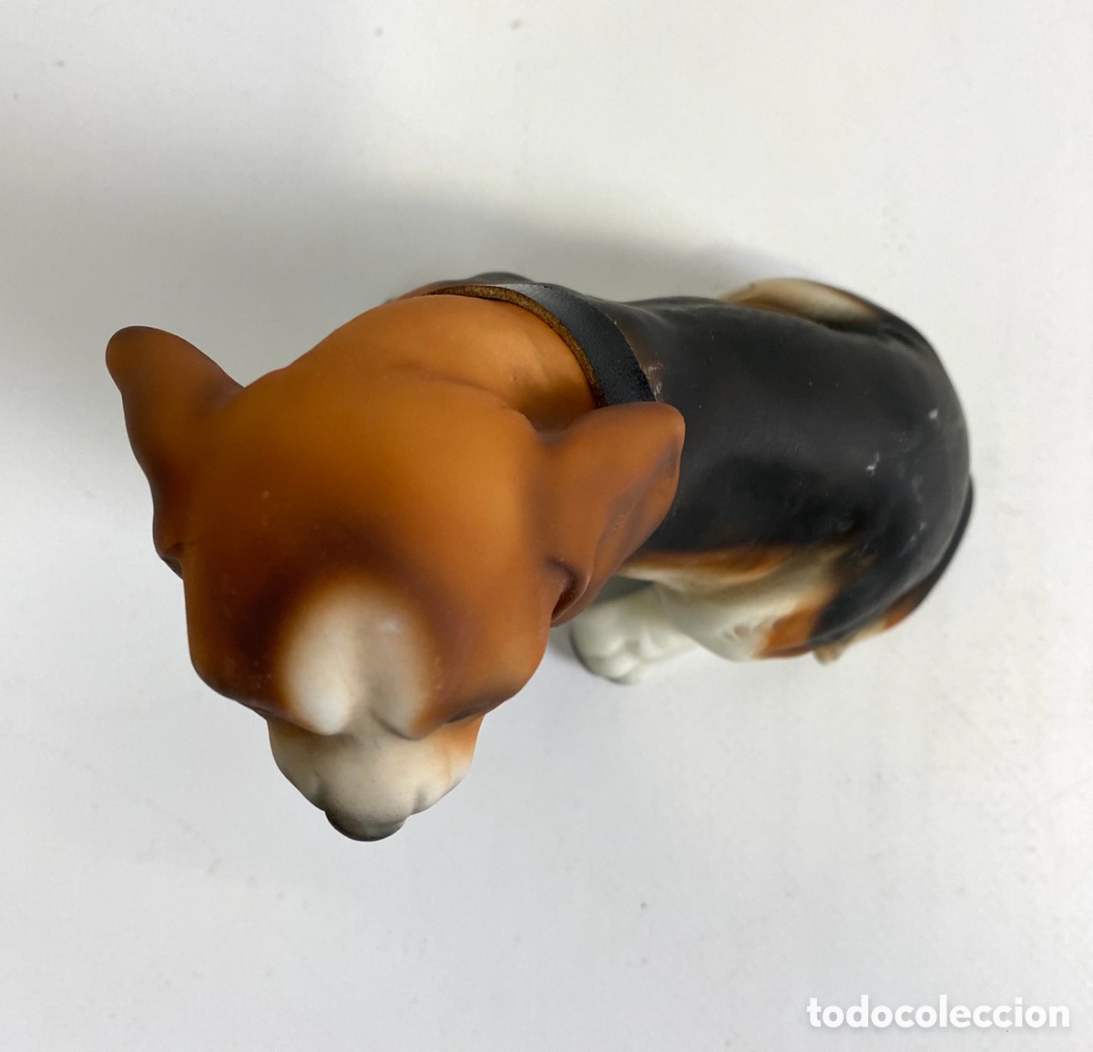 Antig&uuml;edades: BONITO PERRO BEAGLE EN PORCELANA - Foto 5