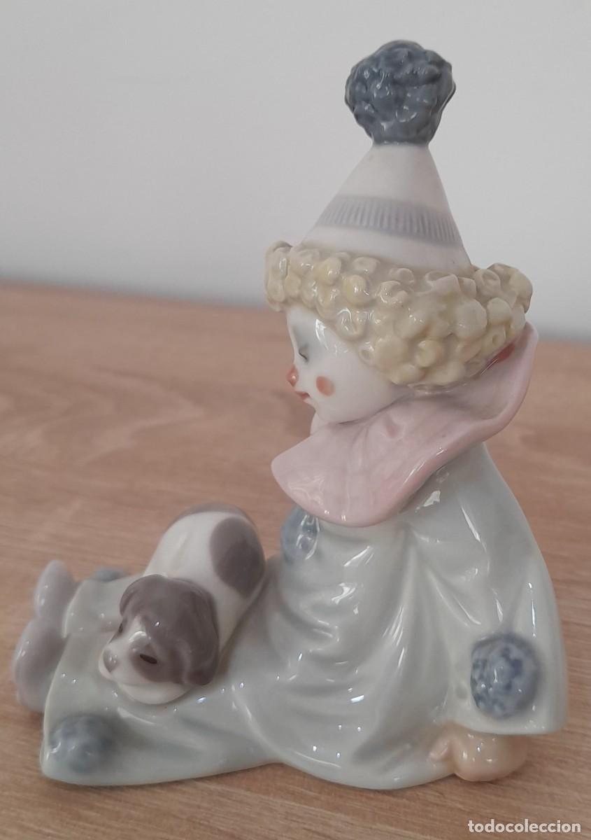 Antig&uuml;edades: FIGURA DE PAYASO CON PERRITO LLADR&Oacute; - Foto 4