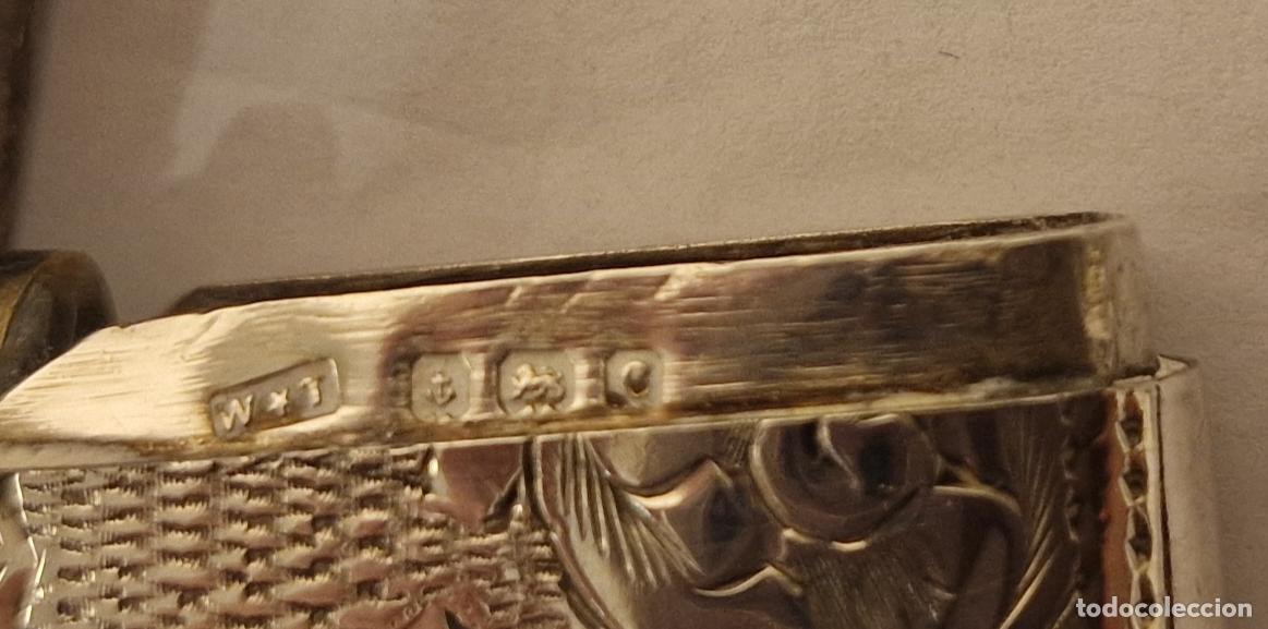 Antig&uuml;edades: Cerillero de plata inglesa - Foto 4
