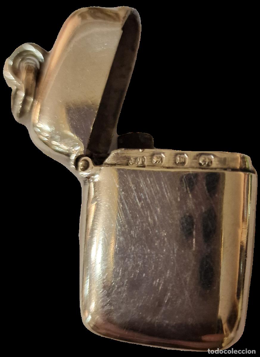 Antig&uuml;edades: Cerillero de plata inglesa - Foto 2