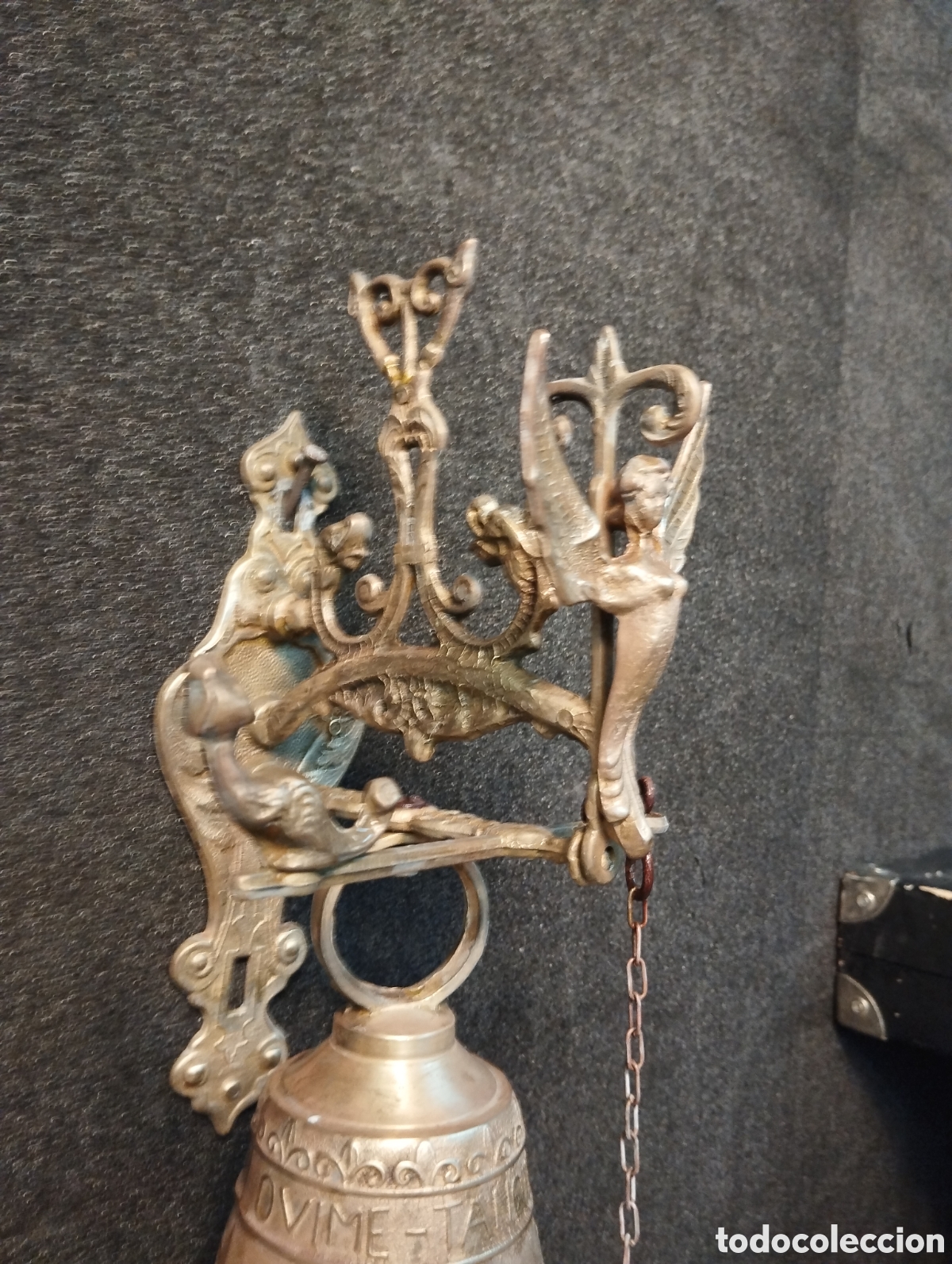 Antig&uuml;edades: Antigua campana de convento - Foto 2